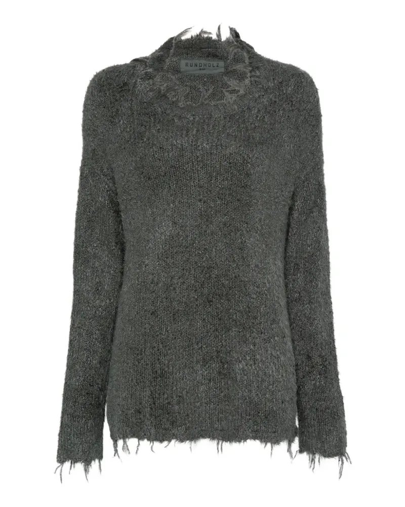 Studiorundholz frayed sweater - Grün Grün