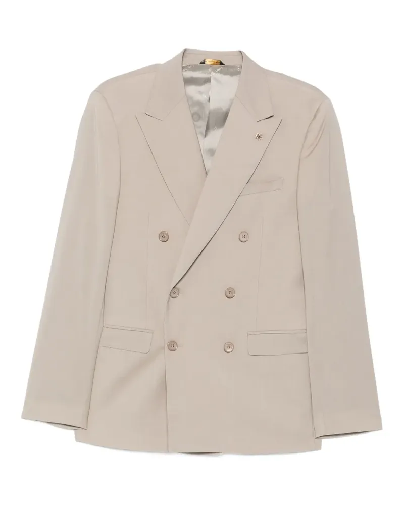 Manuel Ritz double-breasted suit - Grün Grün