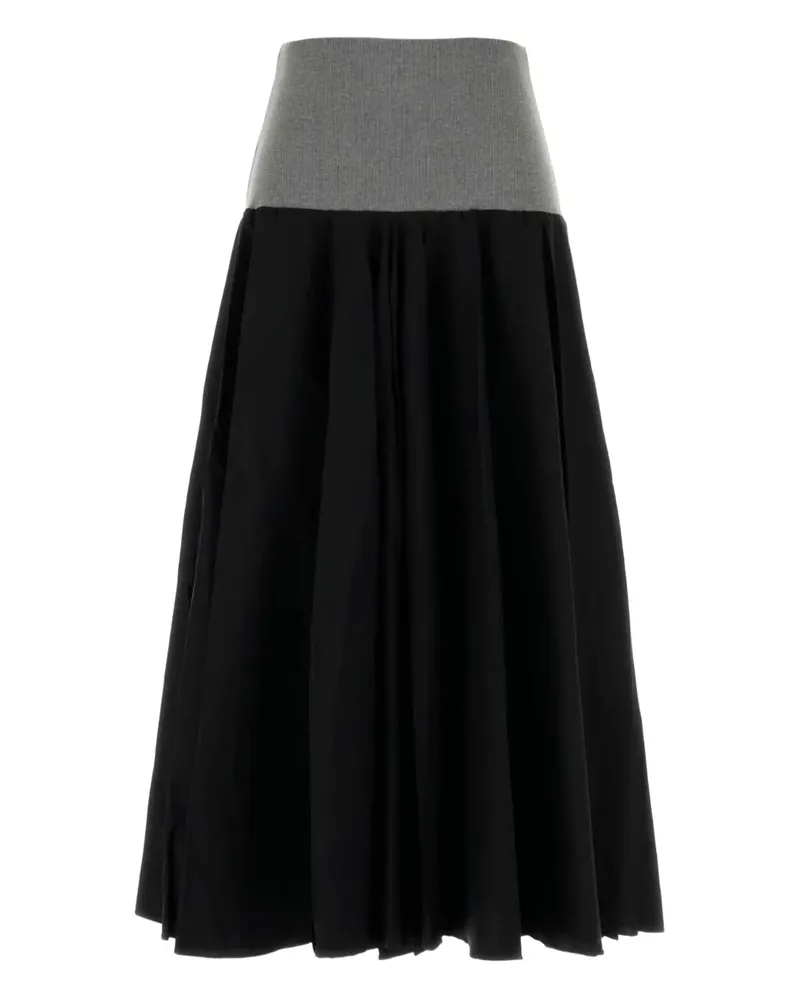 GIMAGUAS Gerippter Caudia Midirock - Schwarz Schwarz