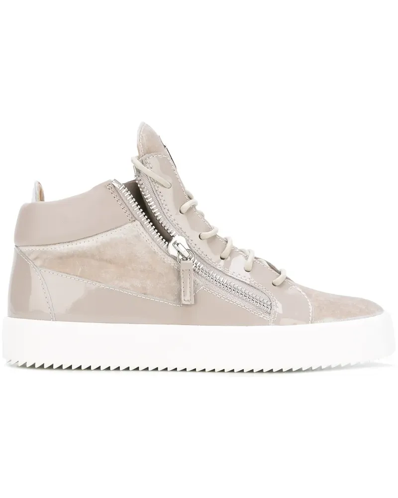 Giuseppe Zanotti Kriss' High-Top-Sneakers - Nude Nude