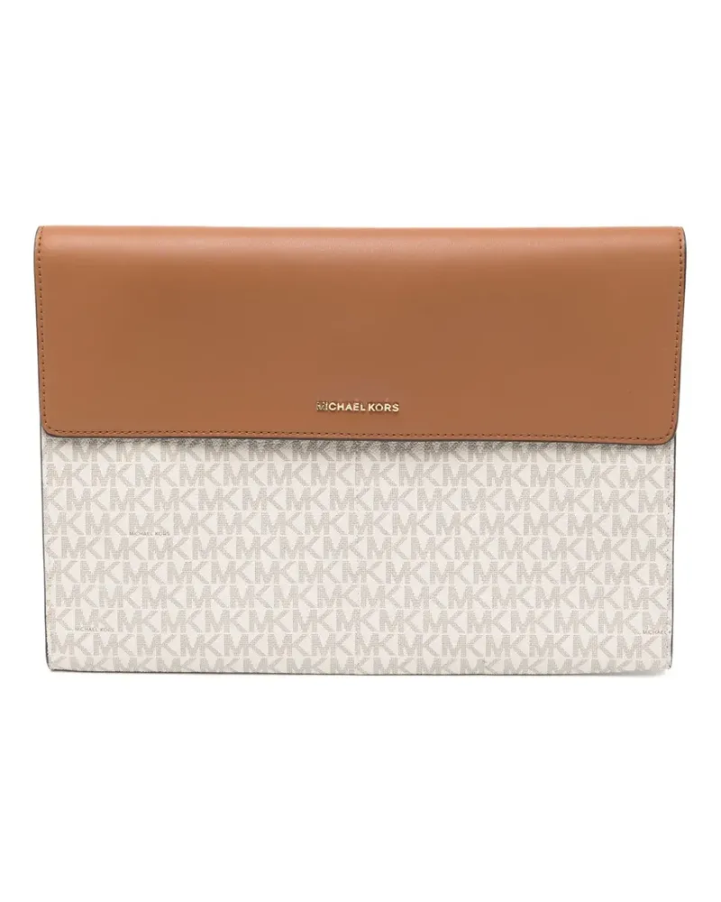 Michael Kors Laptophülle mit Logo - Nude Nude