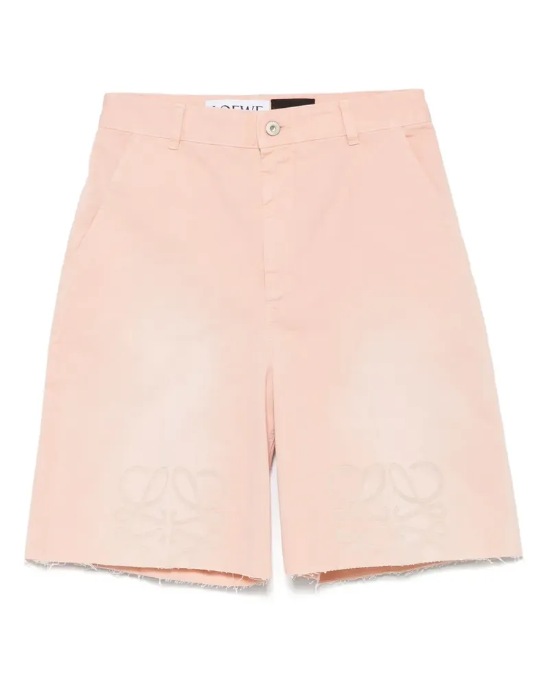 Loewe Shorts mit Anagram-Motiv - Rosa Rosa