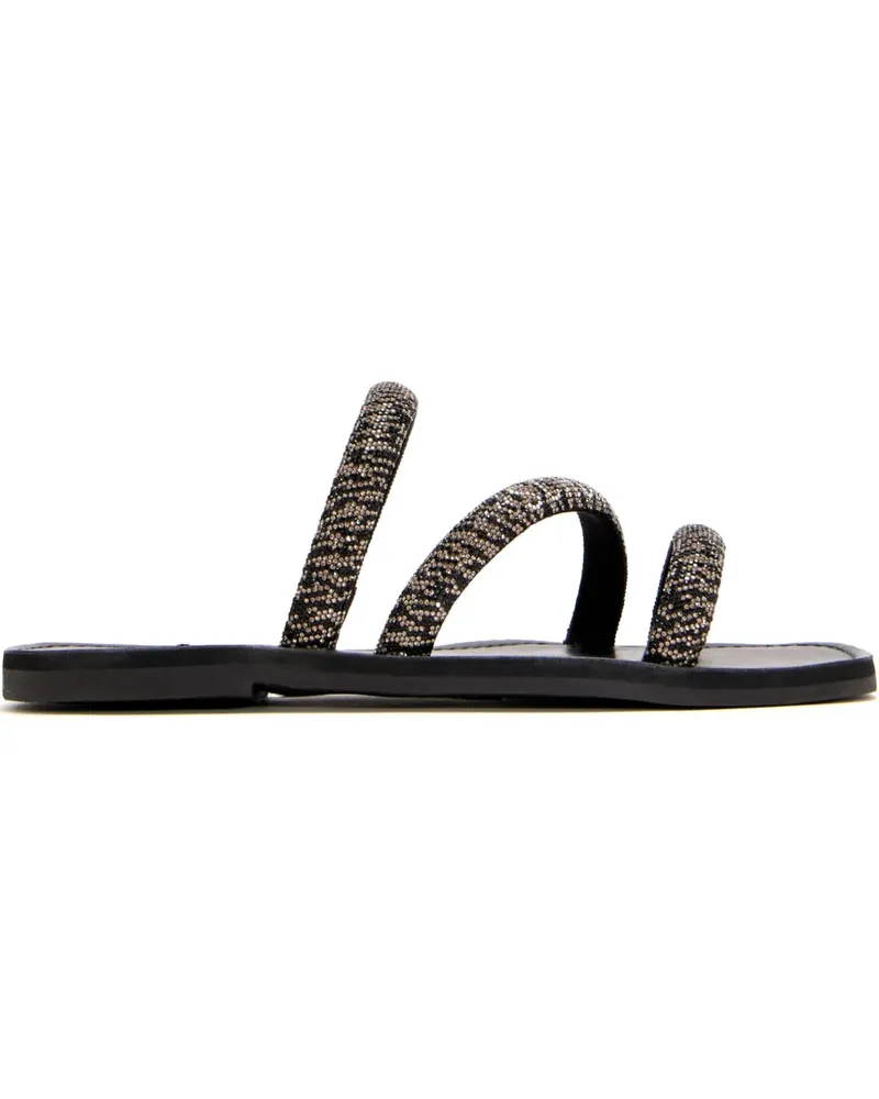 Schutz Verzierte Sandalen - Schwarz Schwarz