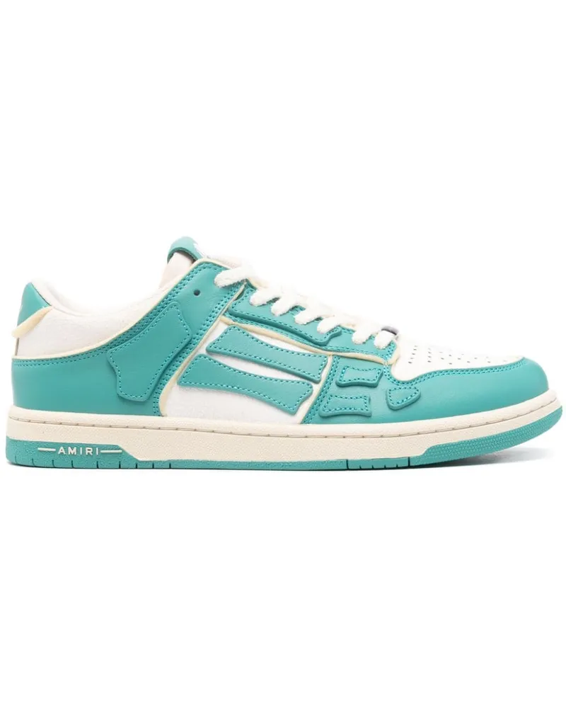 Amiri Collegiate Skel Sneakers Blau