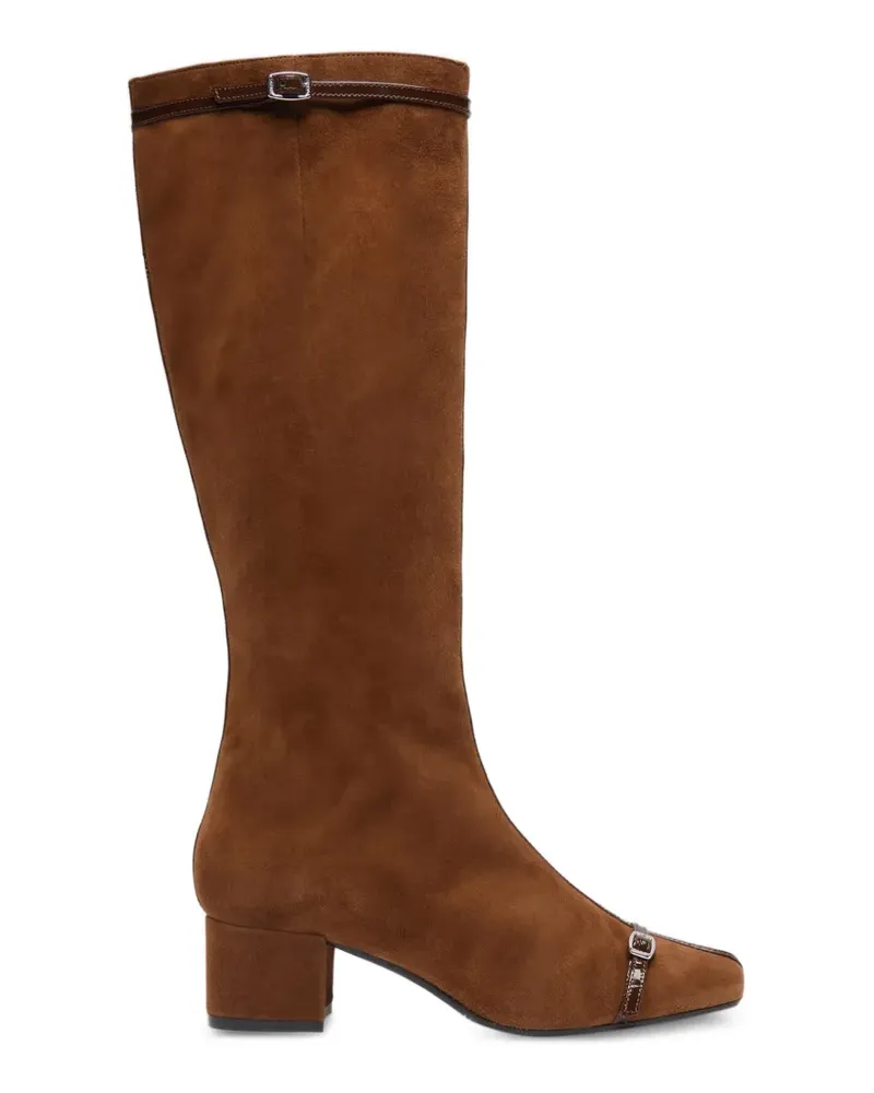 Carel Starter Stiefel mit Schnalle - Braun Braun