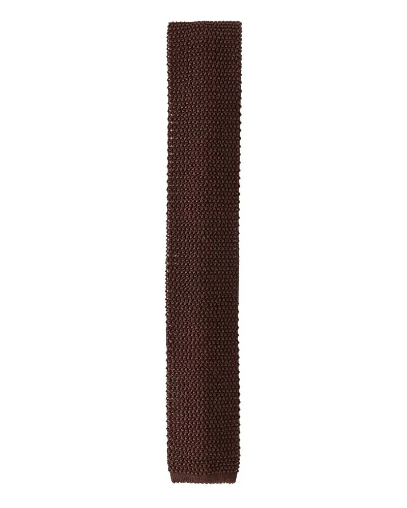 Studio Nicholson Gestrickte Krawatte - Braun Braun