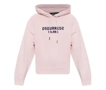 Just Right Fit Hoodie mit Logo-Print - Rosa