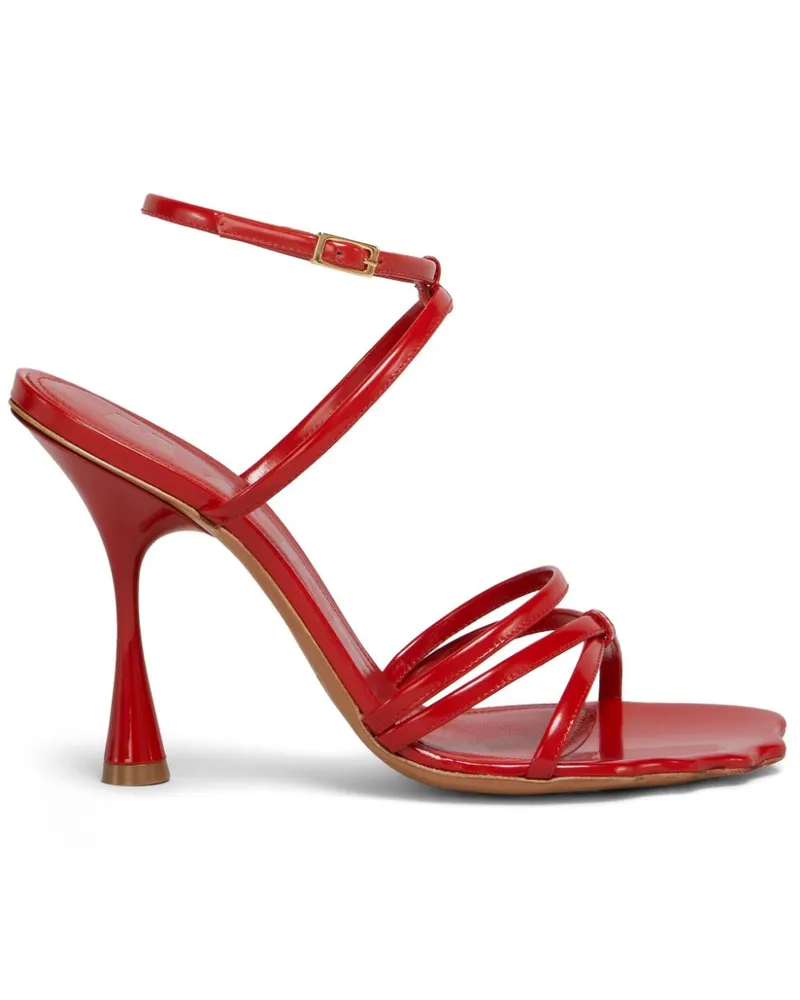 Marni Sandalen aus Leder - Rot Rot