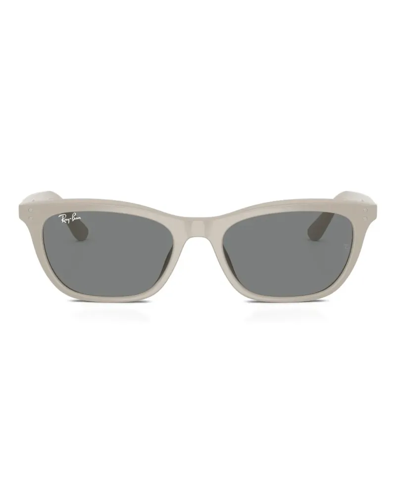 Ray Ban Sonnenbrille mit geometrischem Gestell - Nude Nude