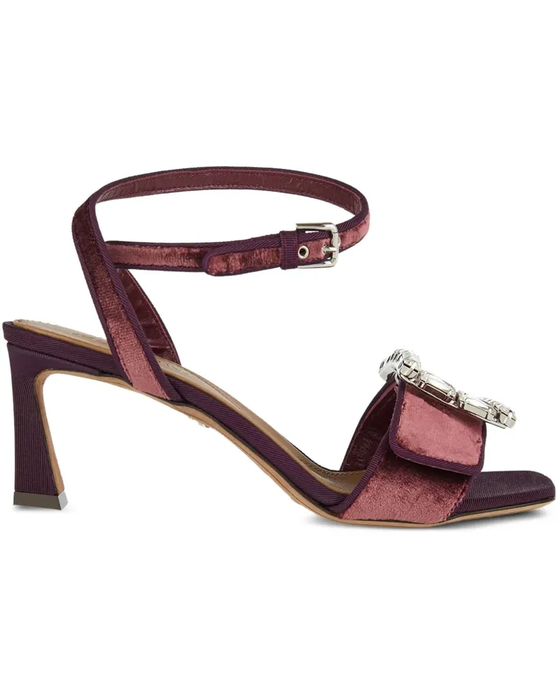Dolce & Gabbana Verzierte Sandalen 70mm - Rot Rot