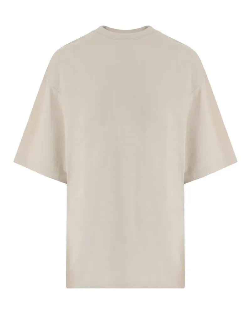 Lauren Manoogian Interlock T-Shirt mit rundem Ausschnitt - Nude Nude