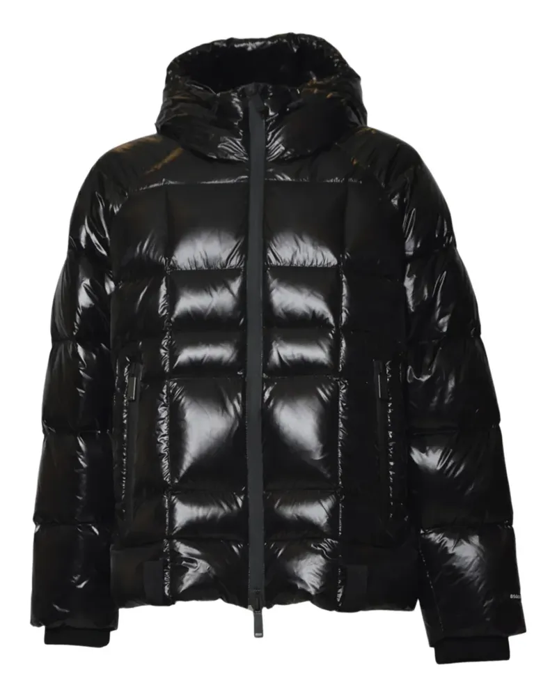Dsquared2 hooded puffer jacket - Schwarz Schwarz