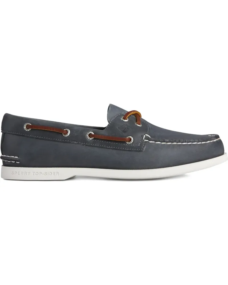 Sperry Top Sider A/O 2 Eye Plushwave "Blue" Segelschuhe - Grau Grau