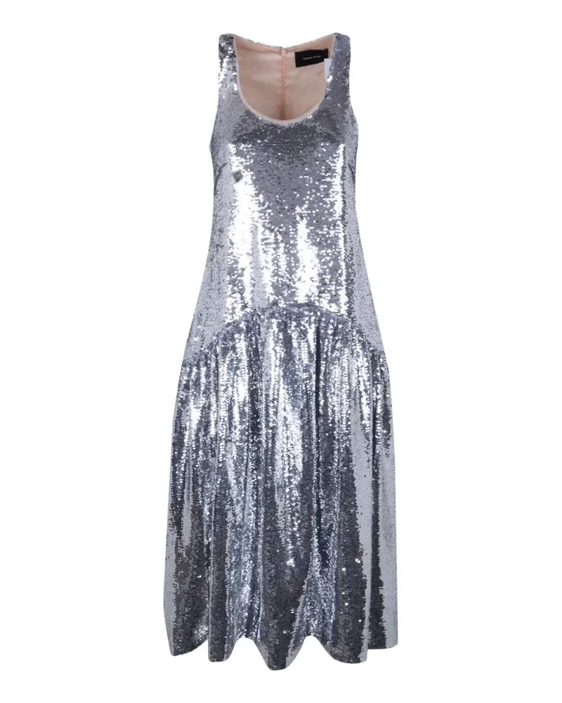 Simone Rocha sequin-embellished midi dress - Silber Silber