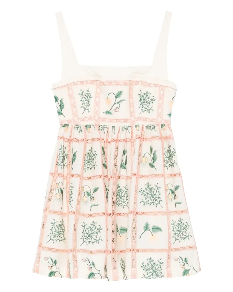 AGUA BENDITA Minikleid mit Riemen - Nude Nude