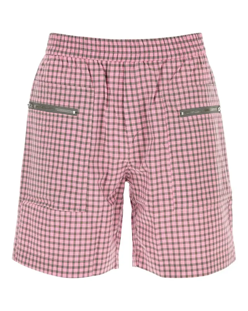 GIMAGUAS Shorts mit Karomuster - Rosa Rosa