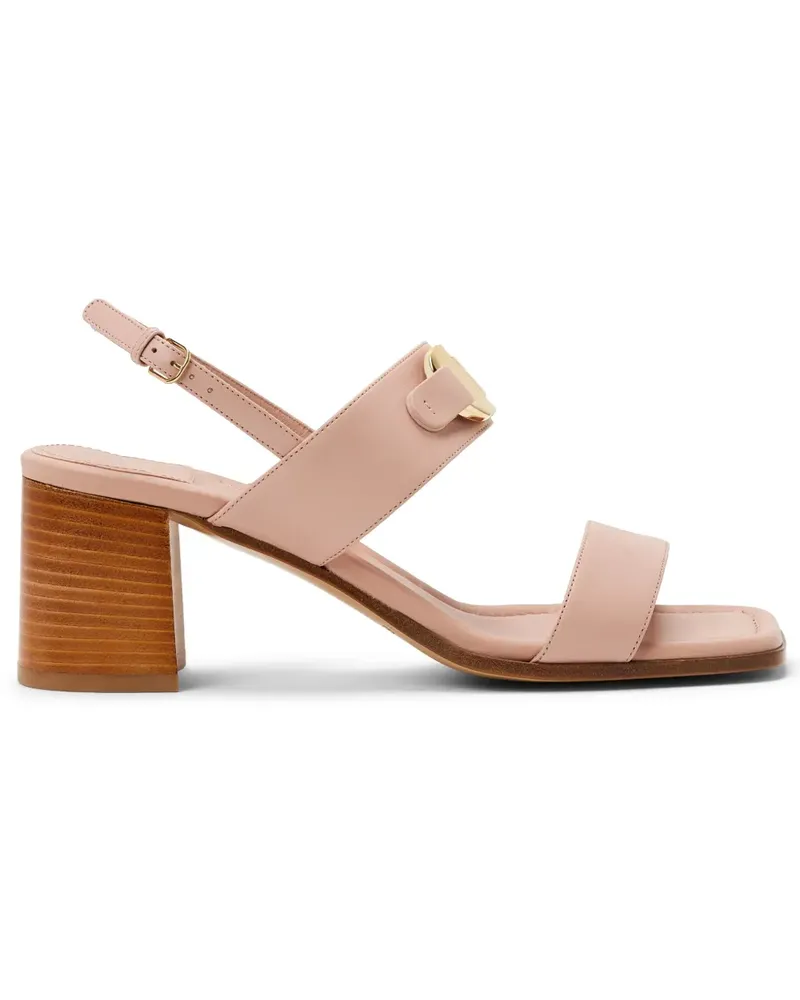 Ferragamo Clogs mit Gancini-Schnalle 55mm - Rosa Rosa