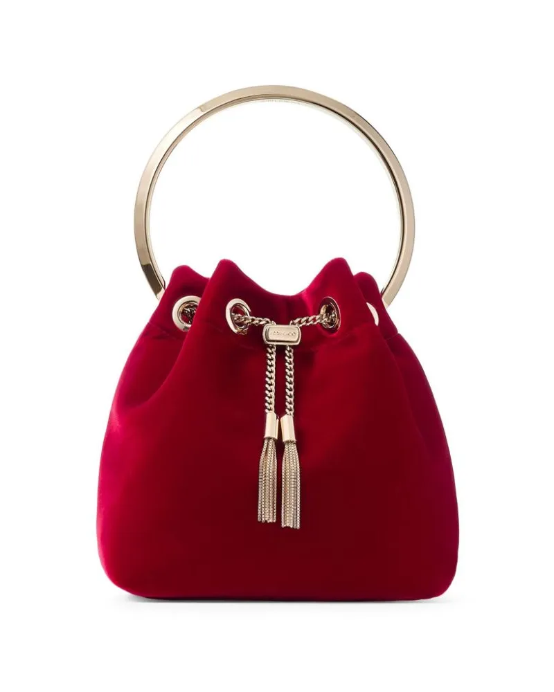 Jimmy Choo Bon Bon Beuteltasche - Rot Rot