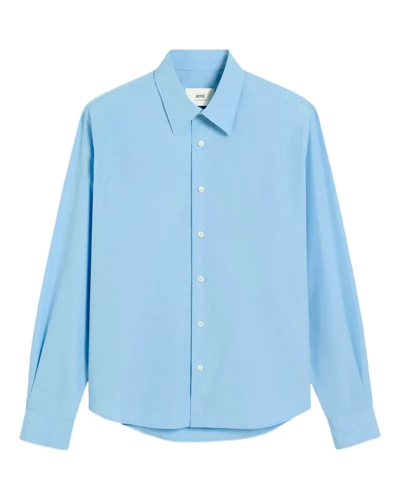 AMI Paris Klassisches Hemd - Blau Blau