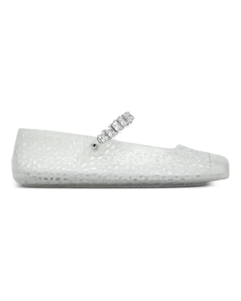 Jimmy Choo The Jelly Ballerinas - Weiß Weiß