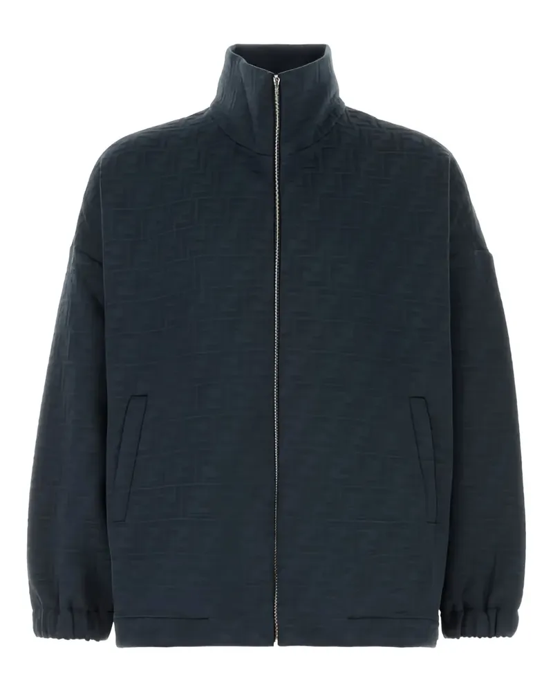 Fendi Pullover mit Reißverschlussmuster - Blau Blau