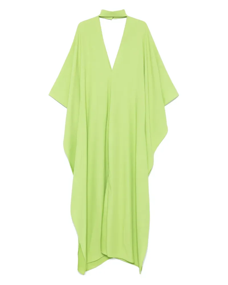 Taller Marmo Krepp-Kaftan - Grün Grün