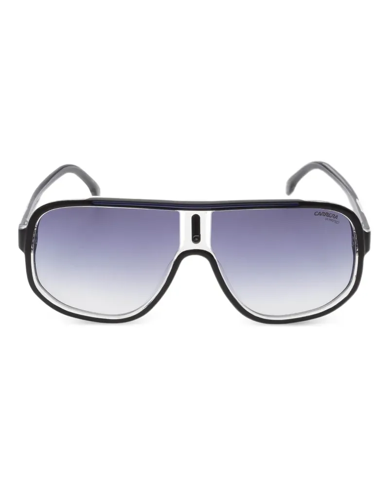 Carrera Getönte Pilotenbrille - Schwarz Schwarz