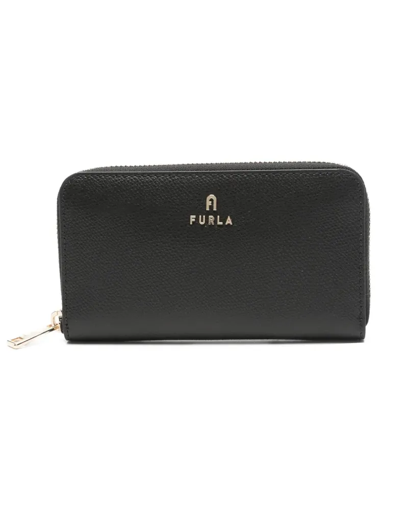 Furla medium Camelia zip wallet - Schwarz Schwarz