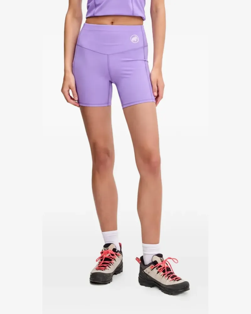 Mammut Massone logo-print shorts - Violett Violett