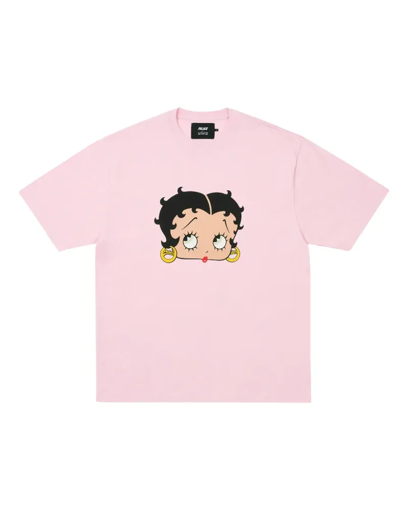 PALACE Betty Boop T-Shirt - Rosa Rosa