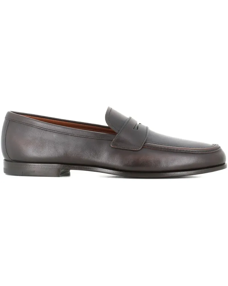 Church's penny-strap leather loafers - Braun Braun