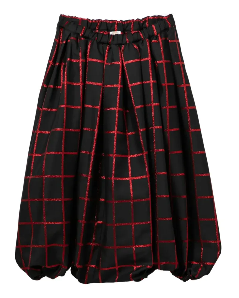 Comme des Garçons Karierte Hose - Schwarz Schwarz