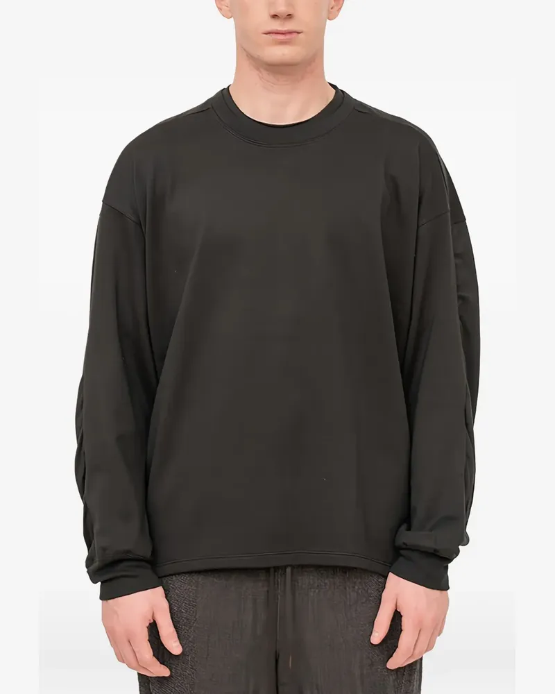 The Viridi-anne Klassisches Sweatshirt - Schwarz Schwarz