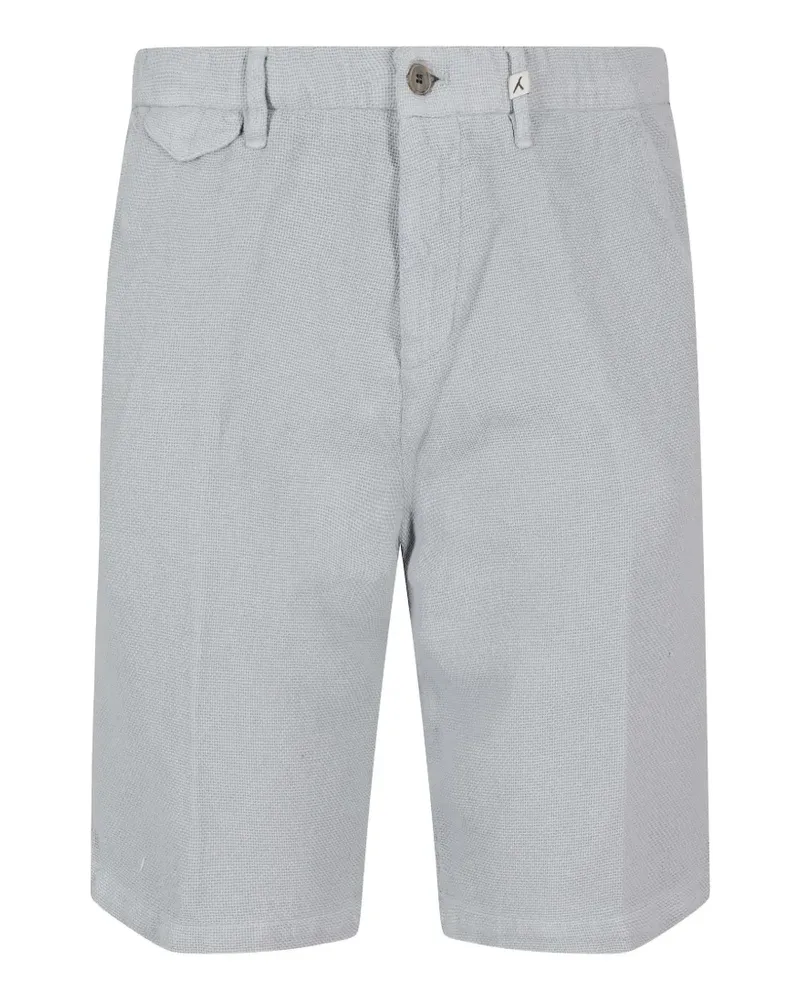 MYTHS textured shorts - Grau Grau