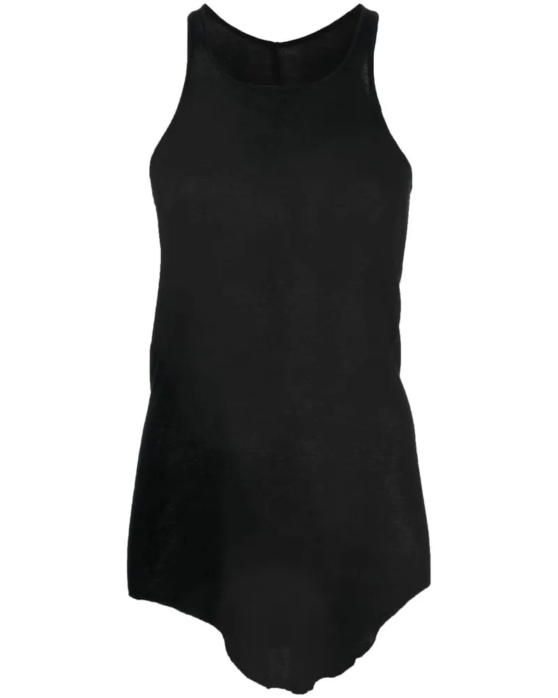 Rick Owens Tanktop mit Rundhalsausschnitt - Schwarz Schwarz
