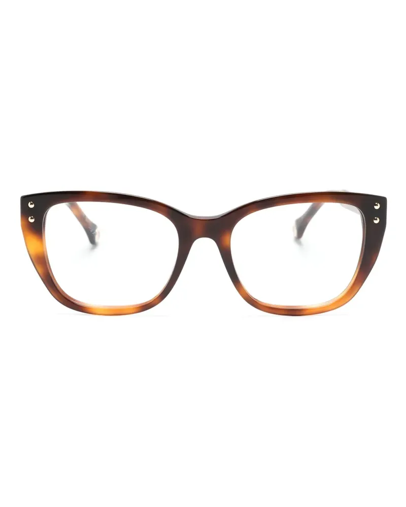 Carolina Herrera New York Brille in Schildpattoptik - Braun Braun