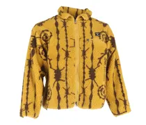 2021 x South2 West8 Jacke mit Print - Gelb