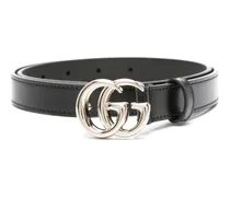 Gürtel mit GG-Schnalle - Schwarz