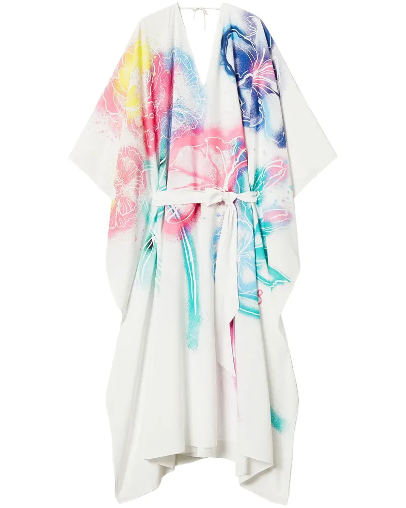 Twin-Set Gewebtes Kleid - Weiß Weiß