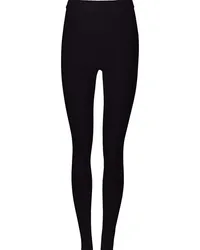 Ferragamo Leggings mit Logo-Schild Schwarz