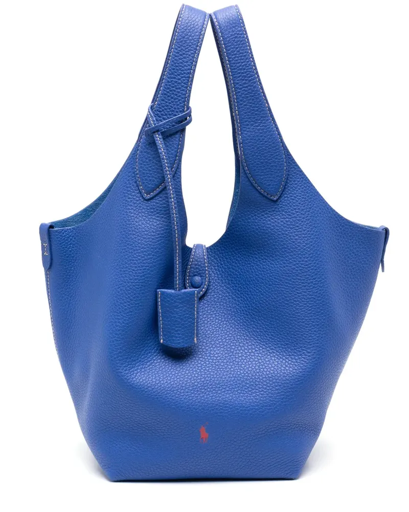 Ralph Lauren Mittelgroße Polo Play Tote Bag - Blau Blau