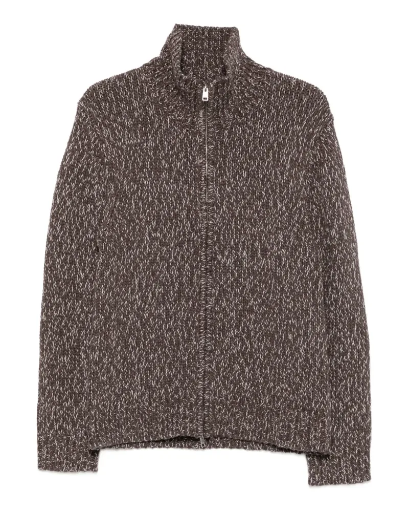 Sandro Cardigan mit Reißverschluss - Braun Braun