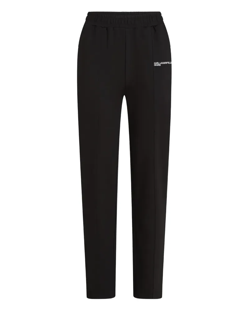 Karl Lagerfeld Jogginghose mit Biesen - Schwarz Schwarz