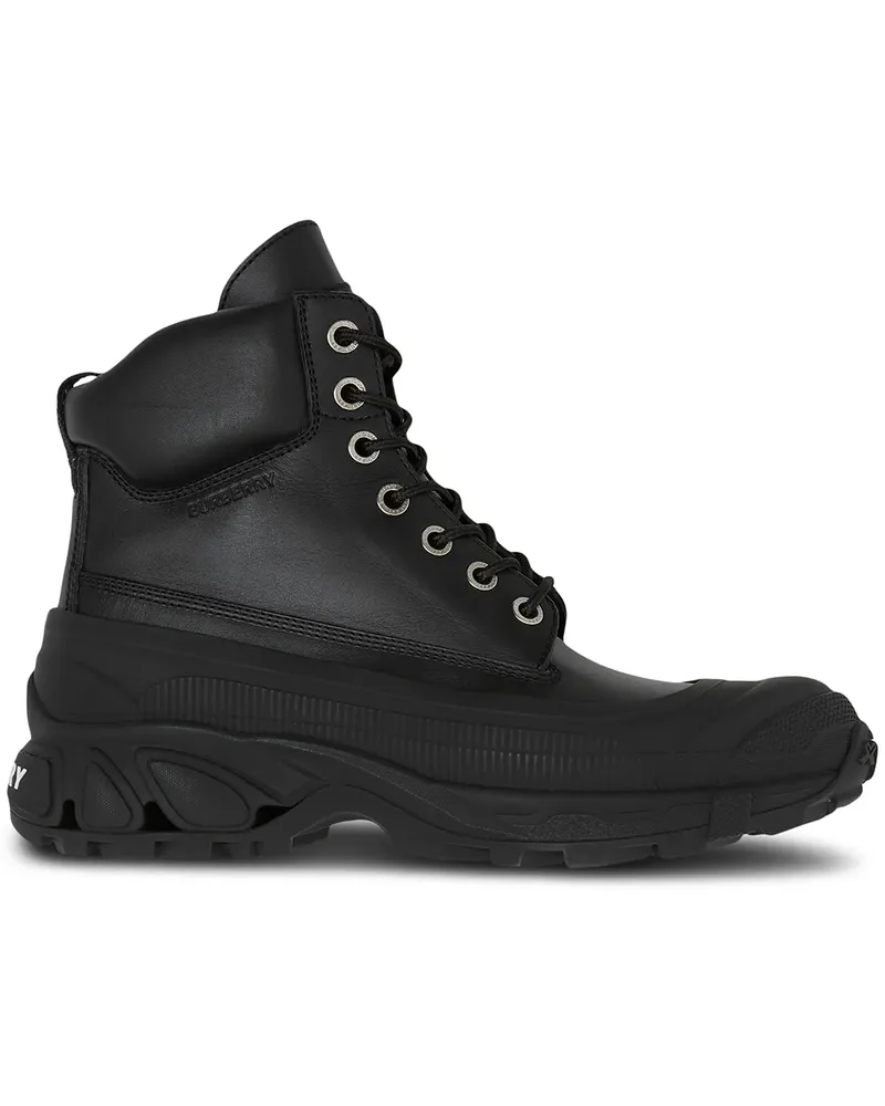 Burberry Arthur Schnürstiefel - Schwarz Schwarz