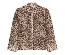 Madison Hemd mit Leoparden-Print