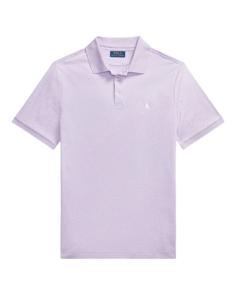 Ralph Lauren patterned polo shirt - Violett Violett