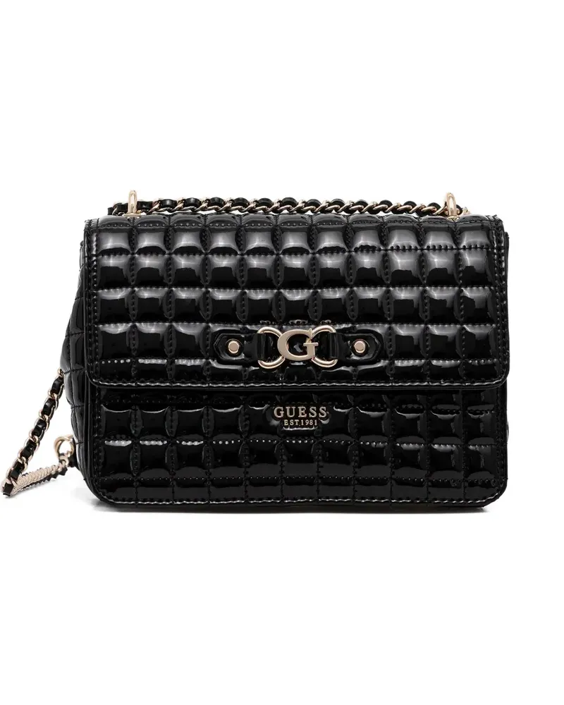Guess quilted crossbody bag - Schwarz Schwarz