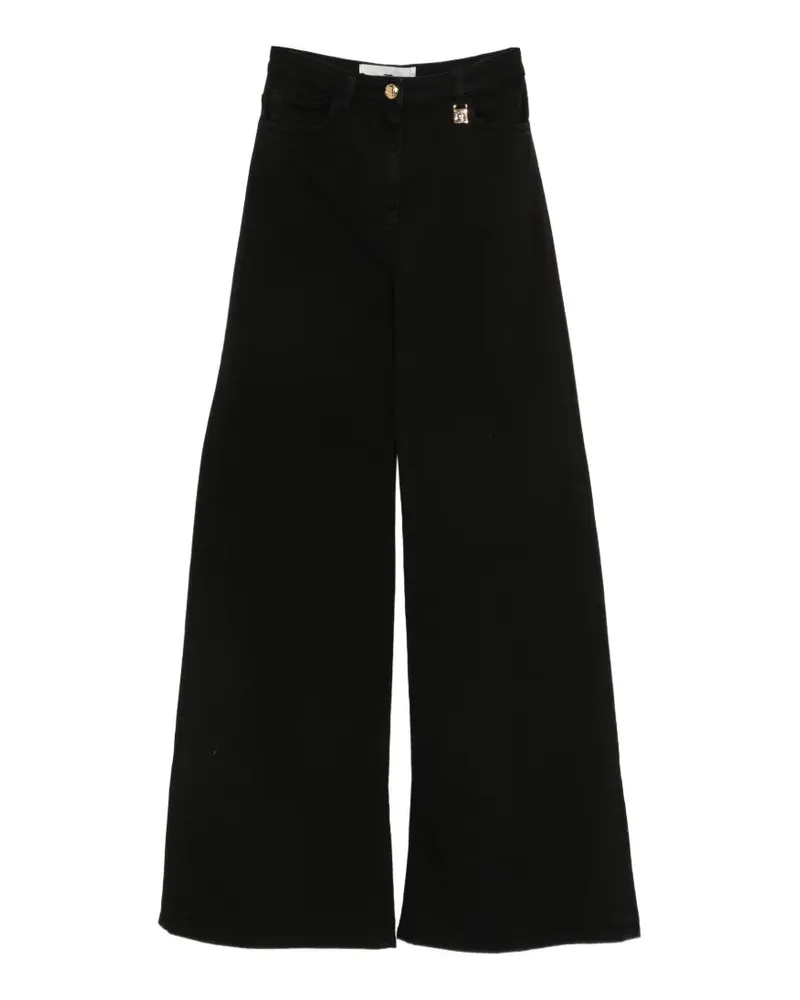 Elisabetta Franchi Five-Pocket-Jeans - Schwarz Schwarz