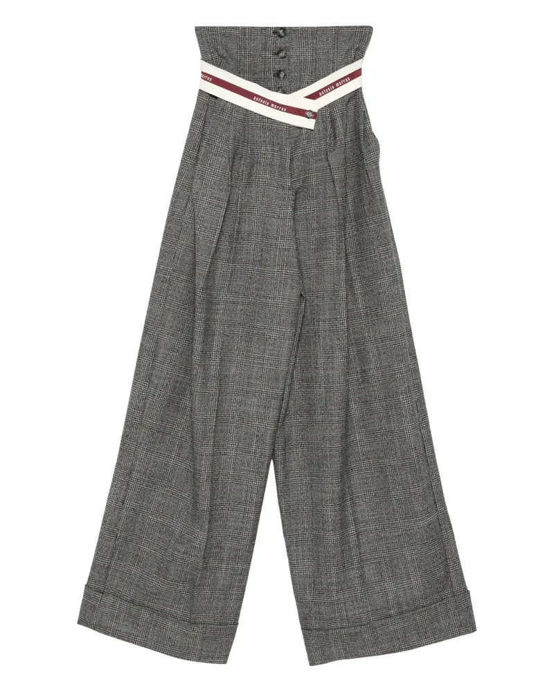 Antonio Marras Karierte Hose - Grau Grau