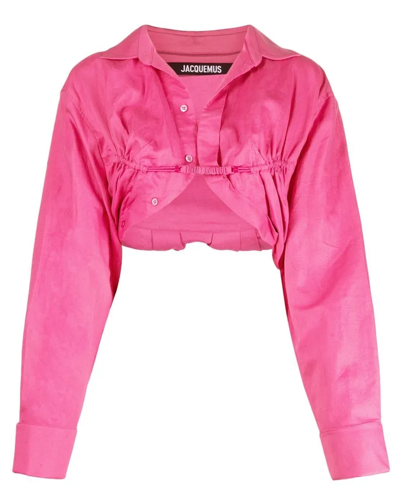 Jacquemus Le Papier Bolero - Rosa Rosa
